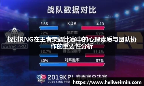 探讨RNG在王者荣耀比赛中的心理素质与团队协作的重要性分析